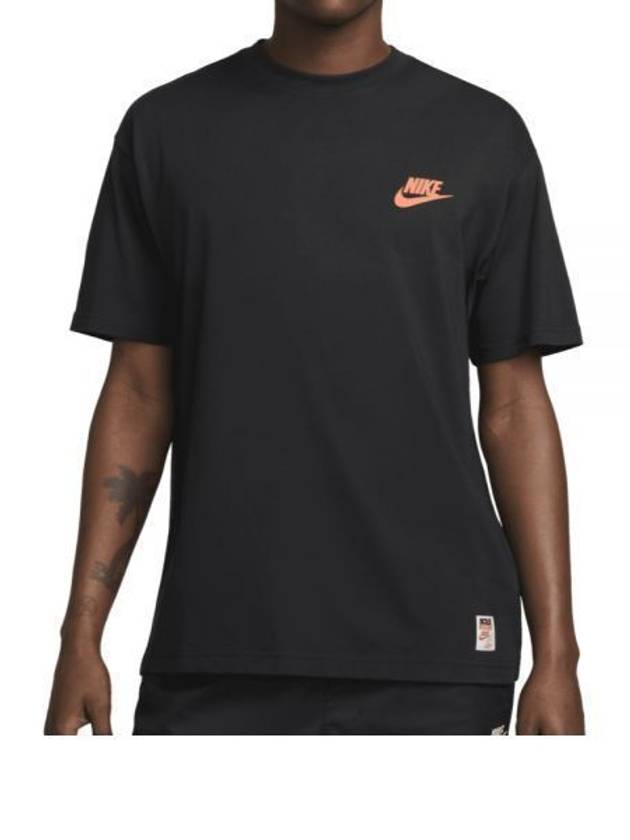 Sportswear Sole Food Truck Short Sleeve T-Shirt Black - NIKE - BALAAN 2