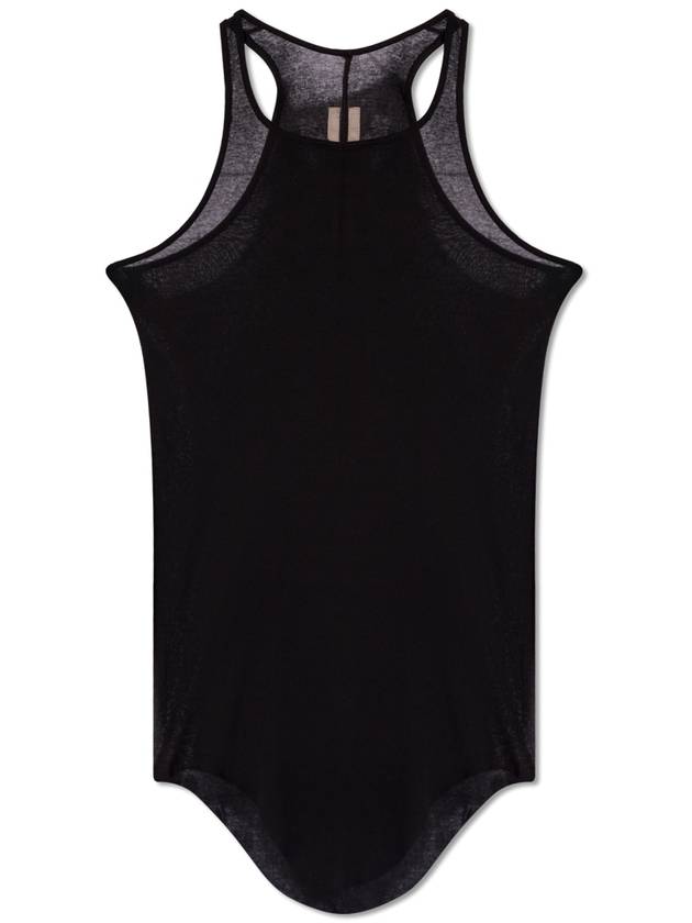 Rick Owens ‘Rib’ Tank Top, Women's, Black - RICK OWENS - BALAAN 1