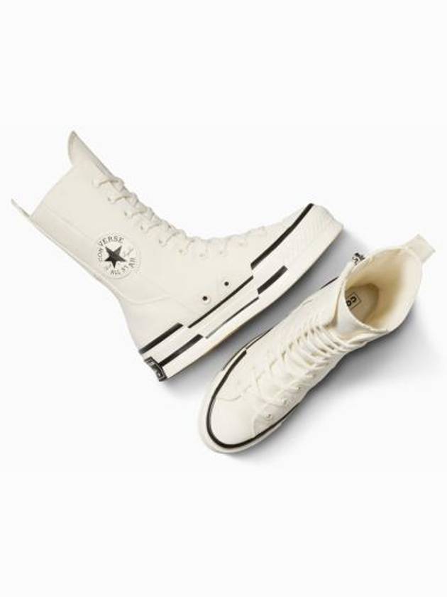 Chuck 70 Plus X High Top Sneakers Egret - CONVERSE - BALAAN 5