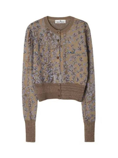 Leopard Crop Cardigan Brown - VIVIENNE WESTWOOD - BALAAN 2