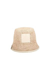 Women s Hat SOLI Logo Patch Raffia Bucket 24E245AC642 3060 120 - JACQUEMUS - BALAAN 1