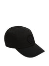 6 Panel Ball Cap Black - STONE ISLAND - BALAAN 2