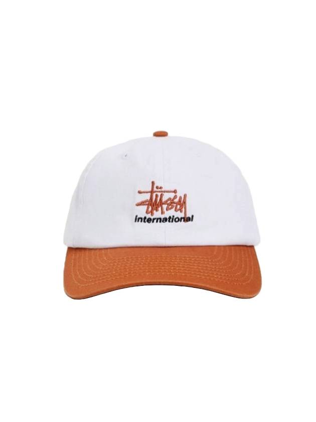 International Low Pro Ball Cap White - STUSSY - BALAAN 1