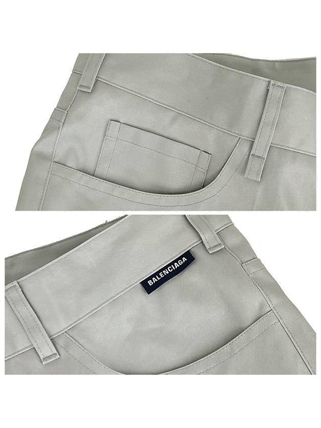 Fluid Wide Pants Pearl Grey - BALENCIAGA - BALAAN 9