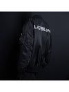 Ripped Custom Sprayed Logo MA 1 Bomber Jacket Black - BLACKBLOND - BALAAN 1