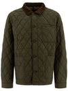 Diamond Quilted Jacket Khaki - POLO RALPH LAUREN - BALAAN 1