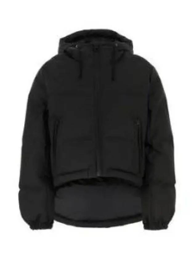 Alps Hooded Puffer Quilted Technical Taffeta Padding Black - DIOR - BALAAN 2