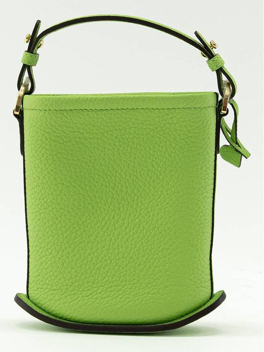 Women's PIN TOY Mini Bucket Shoulder Bag Green AA0608AQY0 - DELVAUX - BALAAN 2