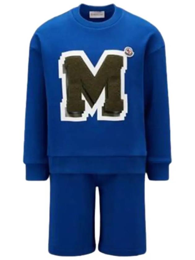 Kids training wear overall set 8M00012809AG 745 - MONCLER - BALAAN 1