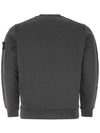 Men's Wappen Patch Sweatshirt Charcoal - STONE ISLAND - BALAAN 4