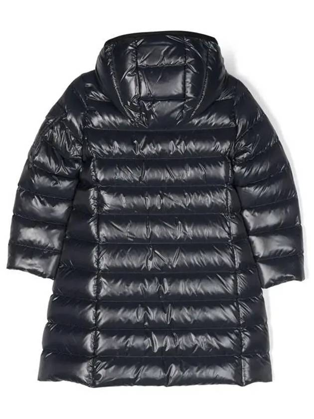 Moncler Junior 12 MOKA Hooded Down Coat Navy - MONCLER - BALAAN 2