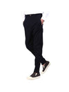 Men's Cotton Slacks Navy - VIVIENNE WESTWOOD - BALAAN.