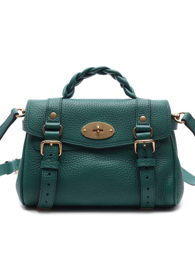 Alexa Mini Cross Bag Green - MULBERRY - BALAAN 3