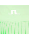 Women's Binx Pleated Skirt Green - J.LINDEBERG - BALAAN 5