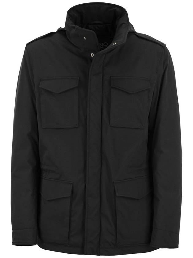 Jacket PI001098U 12531 9300 BLACK - HERNO - BALAAN 2