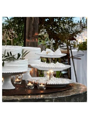 COSTA NOVA White Pearl 3 tier Plate - COSTARELLOS - BALAAN 1