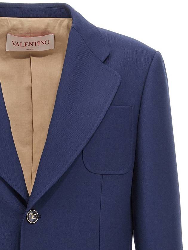 Valentino Garavani Valentino Garavani Single-Breasted Blazer - VALENTINO - BALAAN 3