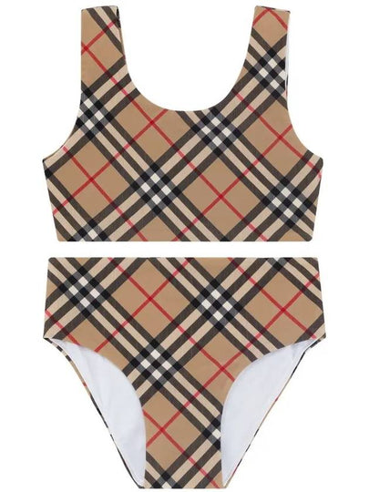 Kids Bikini 8081448 A7028 BEIGE - BURBERRY - BALAAN 2