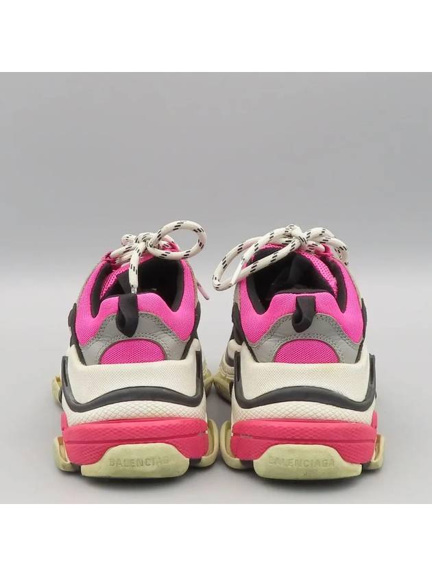 524039 Pink Black Two Tone Color Triple S Women Sneakers 35 - BALENCIAGA - BALAAN 5