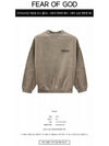 Essential Logo Fleece Crew Neck Sweatshirt Heather Gray Men s 192HO246269F 367 TJ - FEAR OF GOD - BALAAN 2