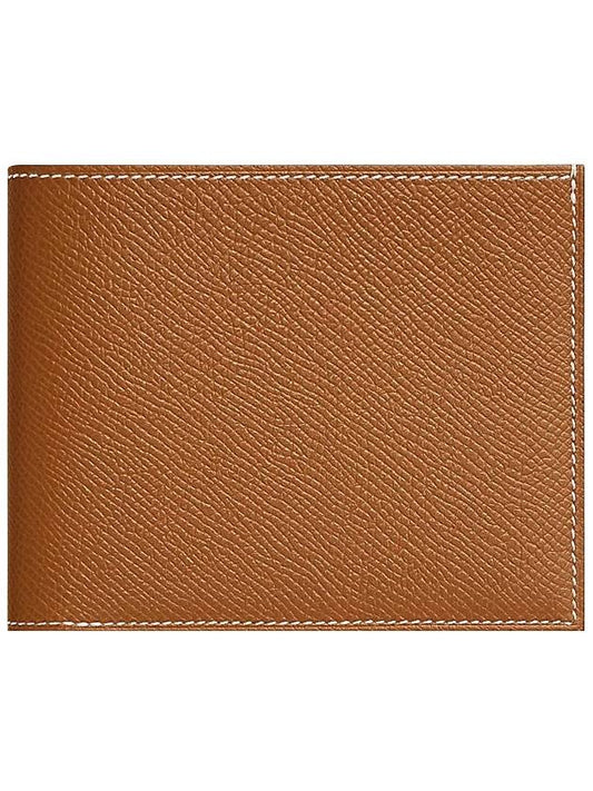 Citizen Twill Compact Halfwallet Brown - HERMES - BALAAN 1