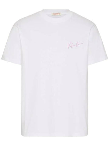 Valentino Garavani T-shirts and Polos White - VALENTINO - BALAAN 1