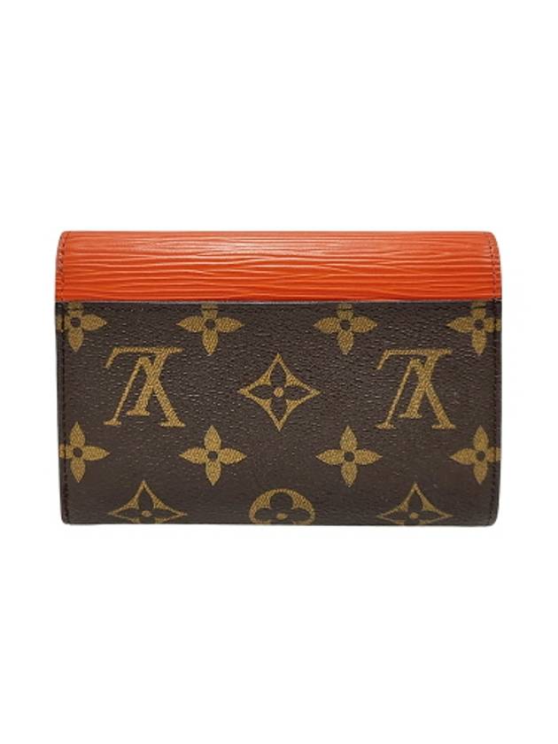 M60495 Monogram Canvas Epi Blend Marie Lou Compact Wallet Half - LOUIS VUITTON - BALAAN 3