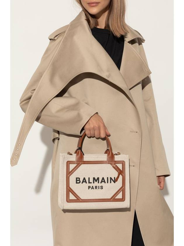 Balmain Shoulder Bag With Logo, Women's, Cream - BALMAIN - BALAAN 2