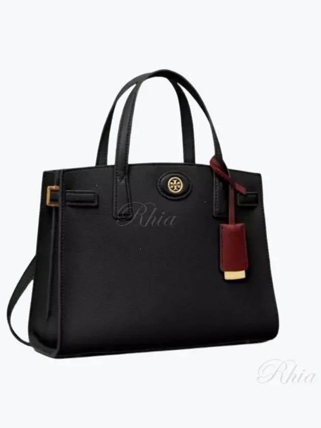 Robinson Small Tote Bag Black - TORY BURCH - BALAAN 2