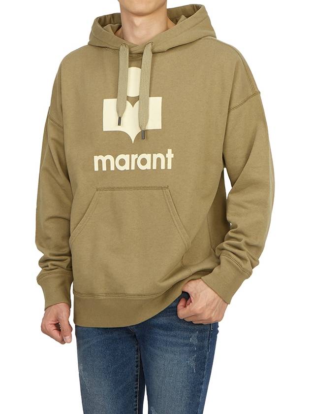 Miley Logo Hoodie Khaki - ISABEL MARANT - BALAAN 6