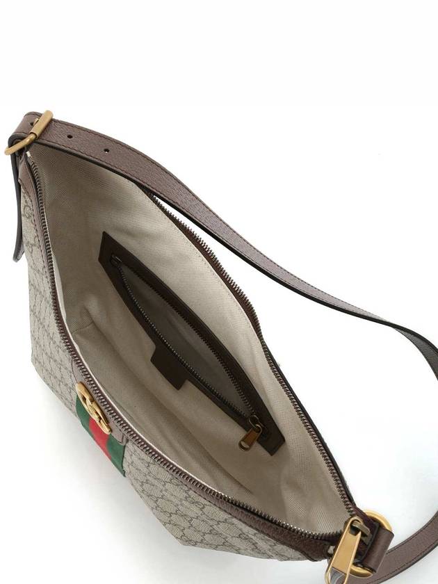 Ophidia GG Small Shoulder Bag Beige Ebony - GUCCI - BALAAN 5