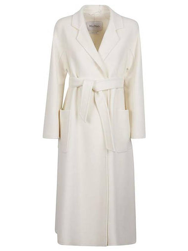 Ludmilla 2 Cashmere Single Coat White - MAX MARA - BALAAN 1