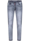 Proper Wash Skater Straight Jeans Grey - DSQUARED2 - BALAAN 2