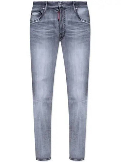 Proper Wash Skater Straight Jeans Grey - DSQUARED2 - BALAAN 2