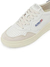 Medalist Navy Tab Low Top Sneakers White Blue - AUTRY - BALAAN 8