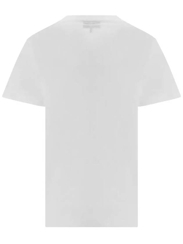 Basic Jersey Banana Relaxed Short Sleeve T-Shirt White - GANNI - BALAAN 4