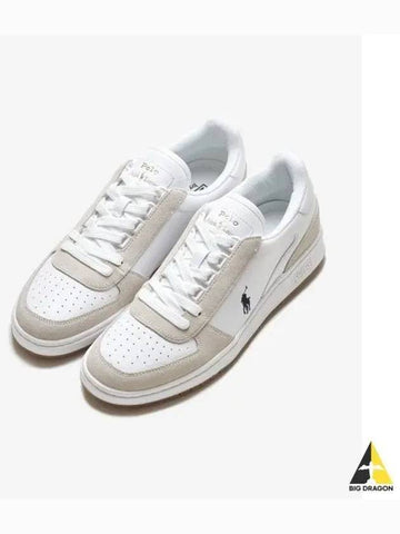 Court Pony Sneakers White - POLO RALPH LAUREN - BALAAN 1