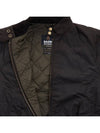 International Steve McQueen Merchant Wax Jacket Olive - BARBOUR - BALAAN 11