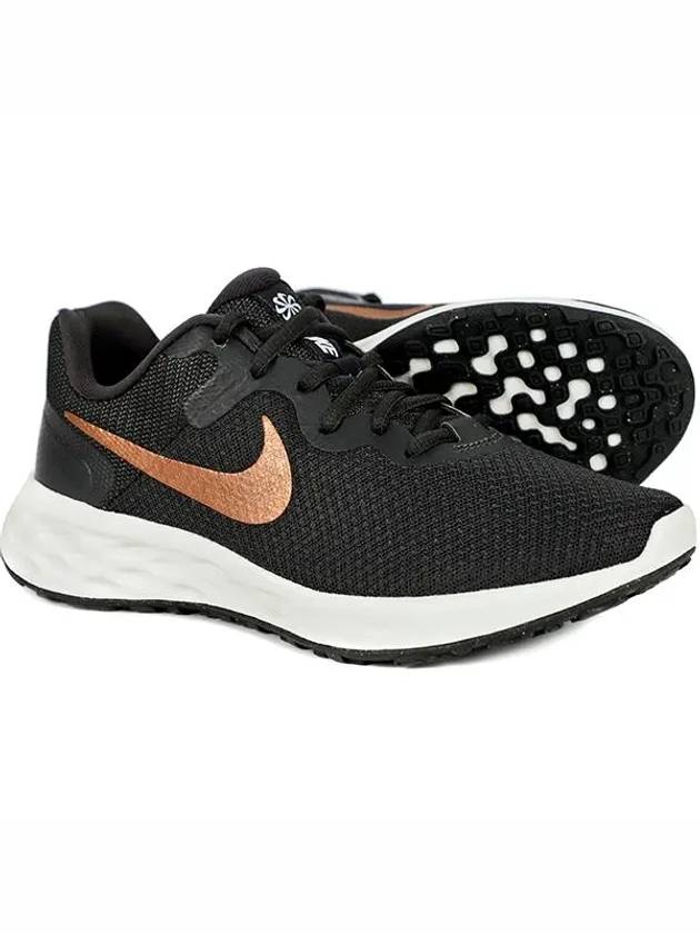 Revolution 6 Next Nature Low Top Sneakers Black - NIKE - BALAAN 3