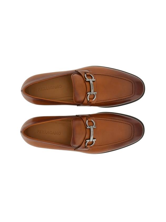 Men's Penny Calfskin Loafers Brown - SALVATORE FERRAGAMO - BALAAN 3