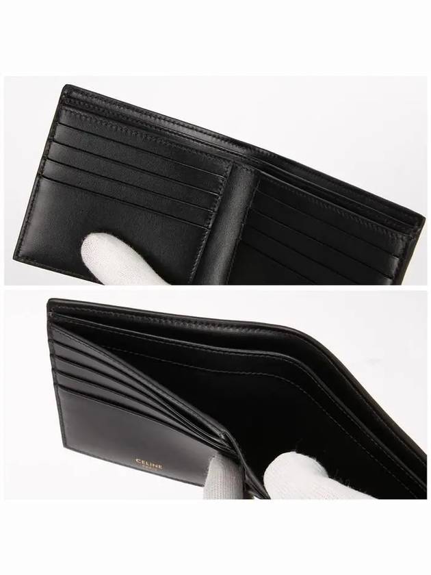 Logo Triomphe Bilford Half Wallet Black - CELINE - BALAAN 5