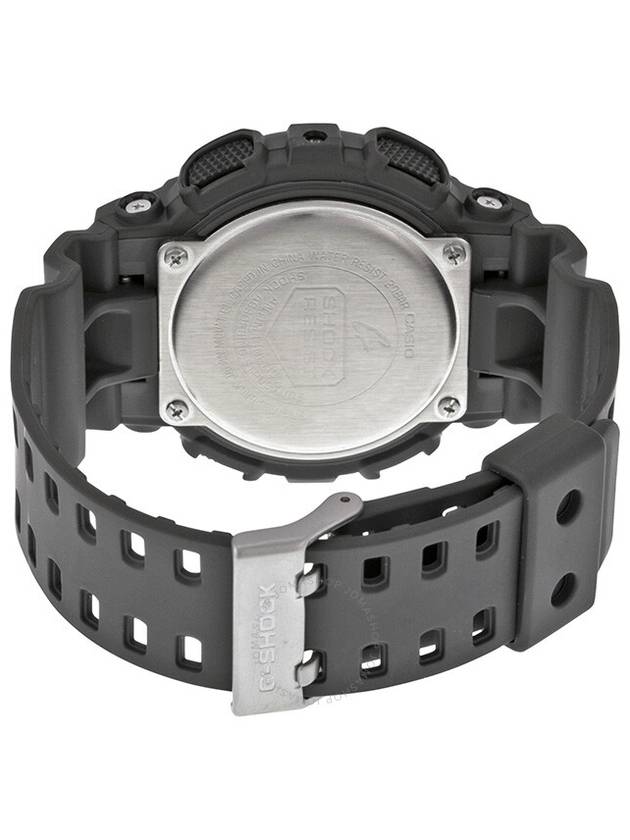 Casio G Shock Grey Digital Dial Resin Men's Watch GA100C-8ACR - CASIO - BALAAN 3