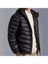 Agout short down jacket black - MONCLER - BALAAN 3