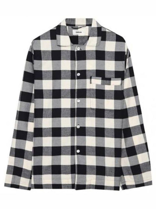 long sleeve shirt flannel pajamas - TEKLA - BALAAN 1