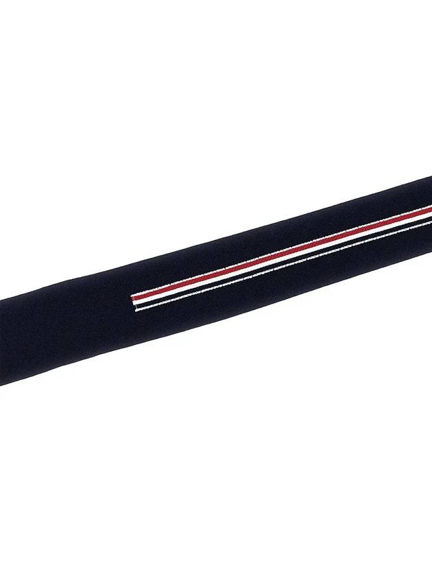 RWB Striped Wool Tie Navy - THOM BROWNE - BALAAN 5