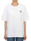 Bold Fox Head Patch Short Sleeve T-Shirt White - MAISON KITSUNE - BALAAN 2