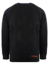 Lens Wappen Crew Neck Sweatshirt Black - CP COMPANY - BALAAN 6