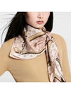 Monogram Confidential Square 90 Scarf Dune - LOUIS VUITTON - BALAAN 6