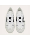 VLTN Band Logo Low Top Sneakers White - VALENTINO - BALAAN 4