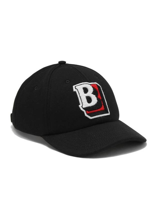 TB Logo Patch Ball Cap Black - BURBERRY - BALAAN 2